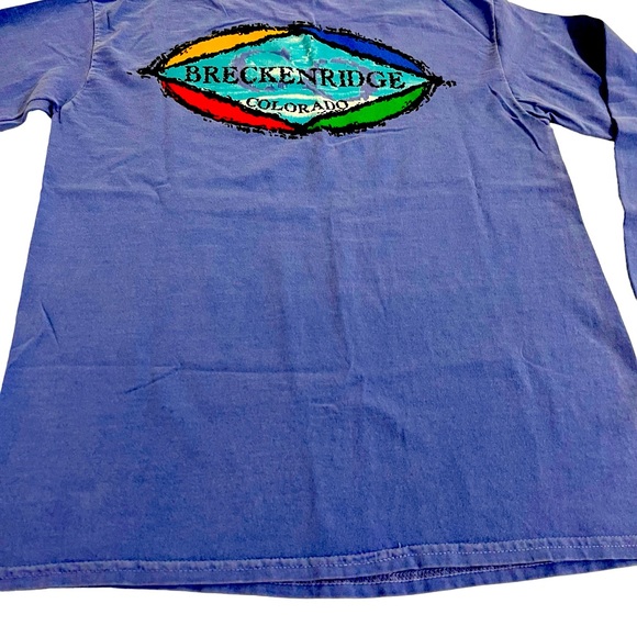 Breckenridge Long Sleeve T Shirt Multi Color Logo - Picture 14 of 16
